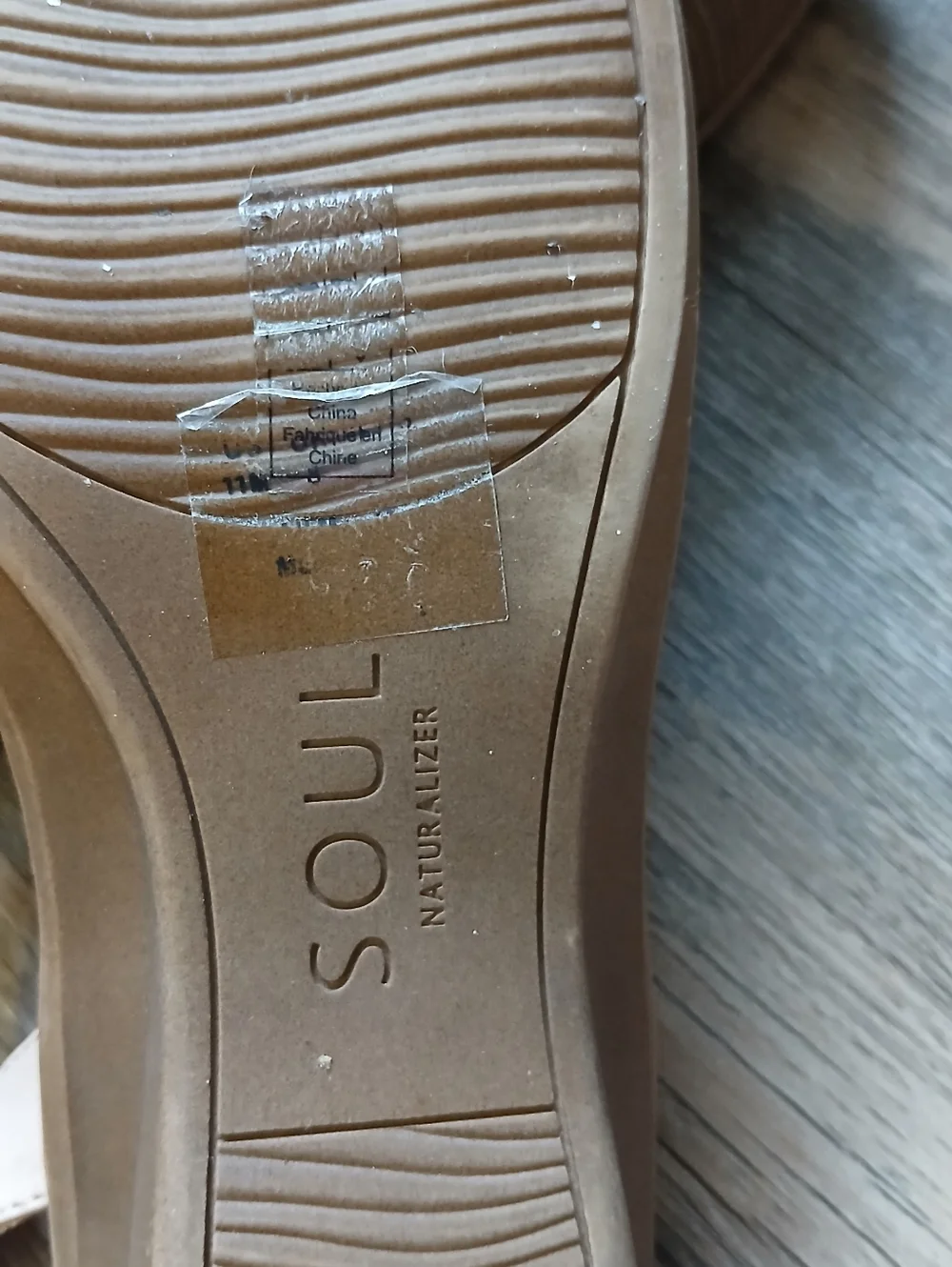SOUL Naturalizer Beige Floral Slingback Sandals‎